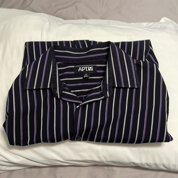 Dress button up Mens medium shirt - Picture 2 of 4